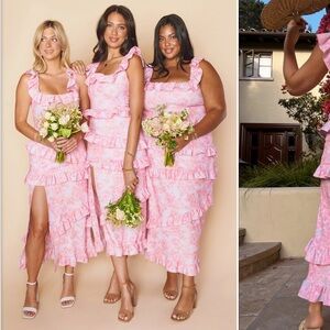 Show me your mumu Greta maxi floral dress xs